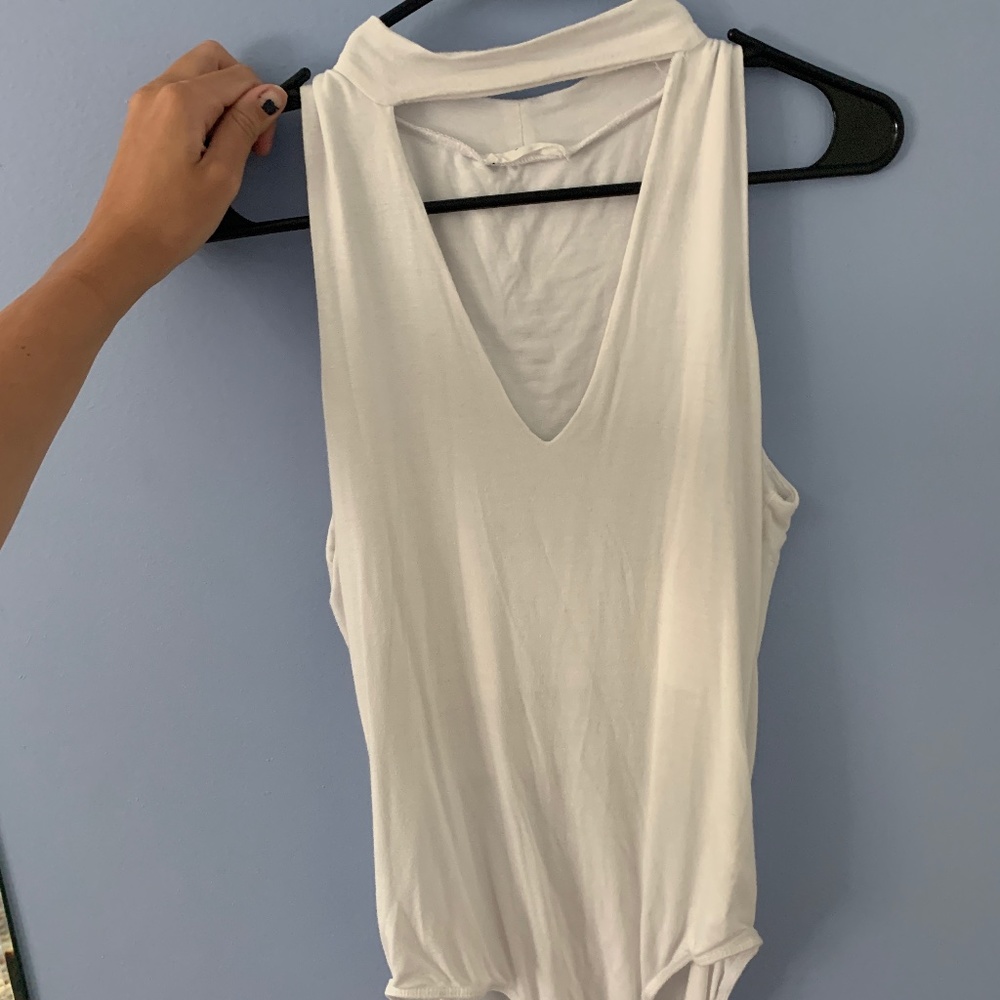 Lush White Body Suit